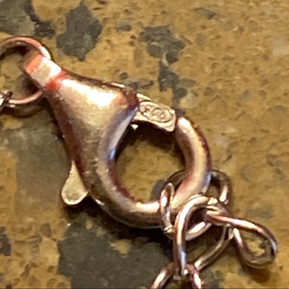 Sterling silver branch necklace - Picture 7 of 9